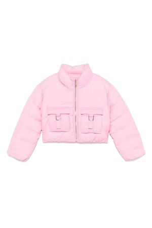 giacca in poliammide rosa MISS BLUMARINE KIDS | IF4045T2827X0604